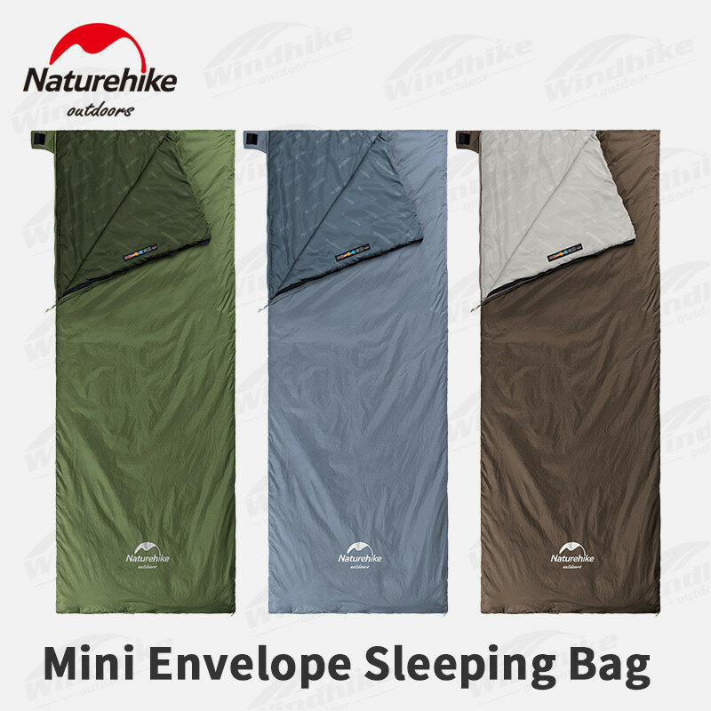 Naturehike – MINI sac de couchage en coton ultraléger, Type enveloppe d'épissure, Portable, extérieur, Camping, randonnée, printemps, automne