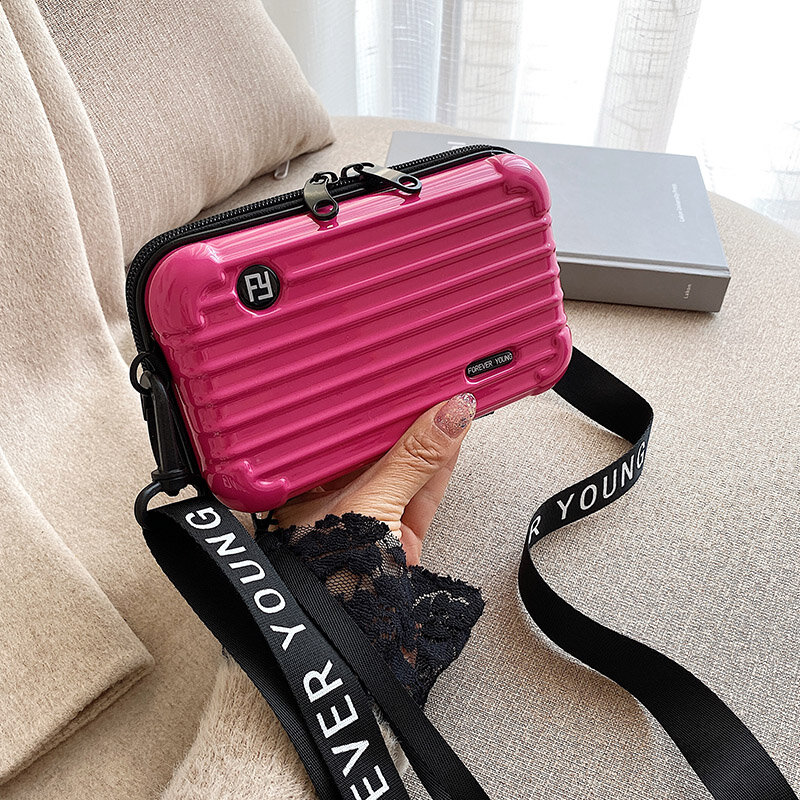 Fashion Small Crossbody Bags Women Mini Travel Suitcase Box Shoulder Messenger Bag Clutch Bolsas Ladies Phone bag Purse Handbag