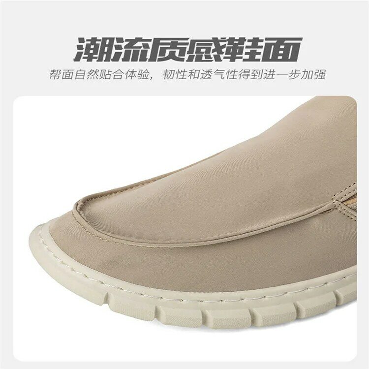 2022 موضة جديدة حذاء رجالي حذاء قماش مقاوم للماء تنفس كسول أحذية رجل أحذية مشي غير رسمية عدم الانزلاق خفيفة الوزن المتسكعون
