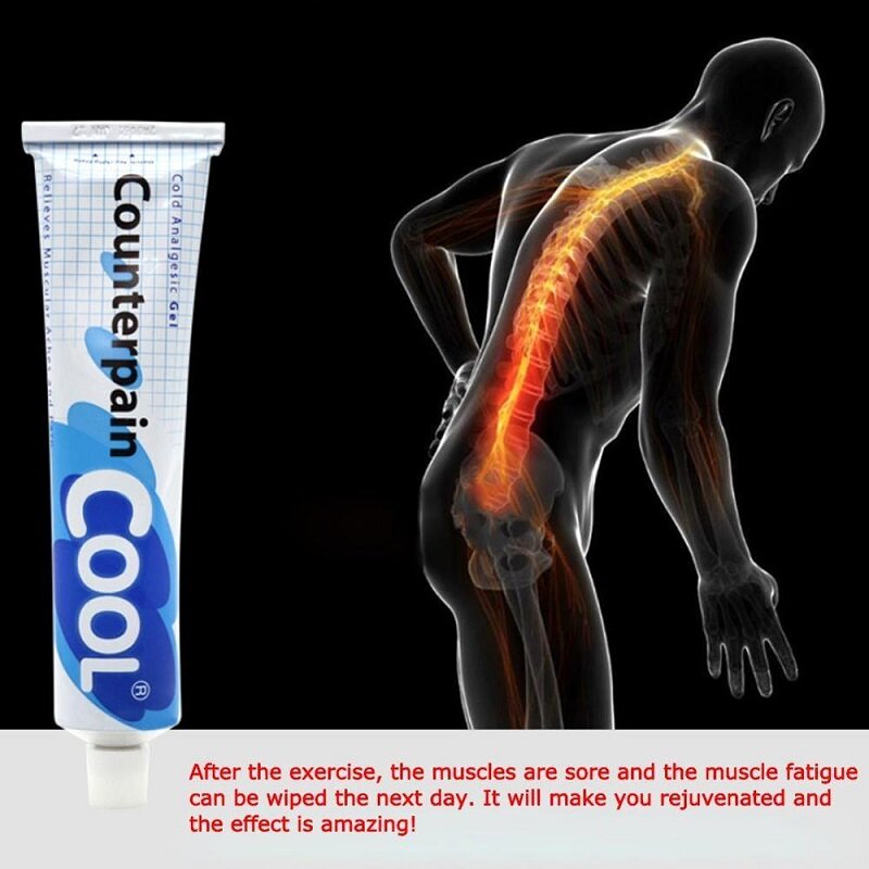 Baume analgésique Cool, 120g, thaïlande, traitement efficace pour les douleurs musculaires, les entorses, pommade pour l'arthrite rhumatoïde