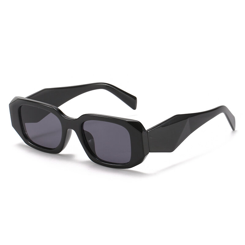 6สี Vintage แว่นตากันแดดทรงเหลี่ยมผู้หญิงผู้ชาย2023ใหม่ออกแบบแบรนด์หรูดวงอาทิตย์แว่นตา Retro สำหรับ...