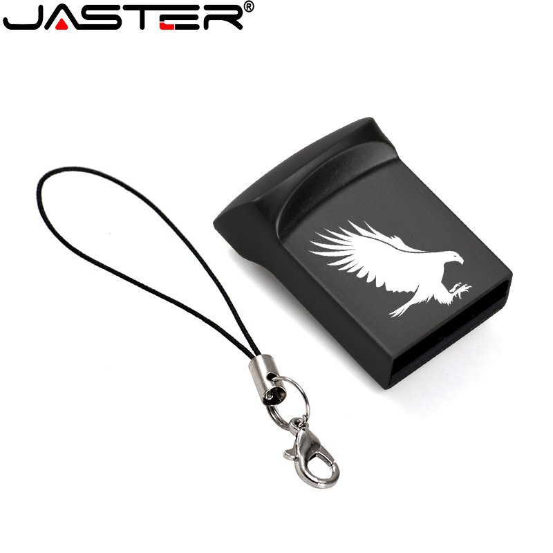 JASTER Super Mini USB-Sticks 64GB High Speed Memory Stick 32GB Kreative Business Geschenk Stift Stick 16GB Freies Kette Stick