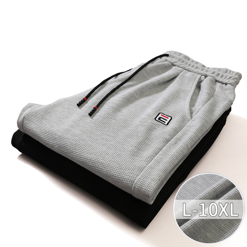10XL ponadgabarytowych spodnie dresowe biegaczy męskie spodnie na co dzień sznurek odzież sportowa siłownie Jogging spodnie Plus Size