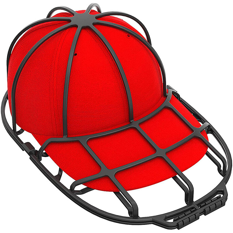 Topi Pencuci Topi Bisbol Multifungsi Bingkai Mesin Cuci Topi PP Pelindung Pembersih Topi Dek Ganda Kandang Cuci