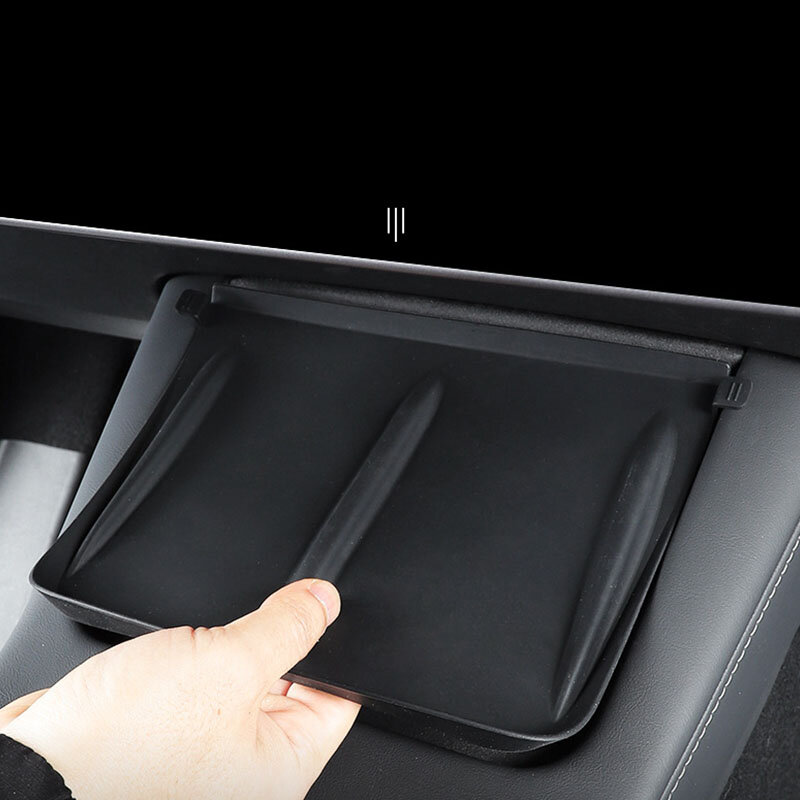 Voor Tesla Model3/Y Centrale Controle Draadloze Opladen Siliconen Pad Anti-Slip Pad Interieur Wijziging Accessoires Artefact