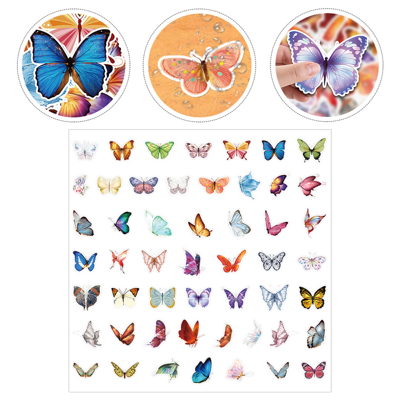 50Pcs Small Laptop Safe Diy Craft Sticker for Phone Case Luggage