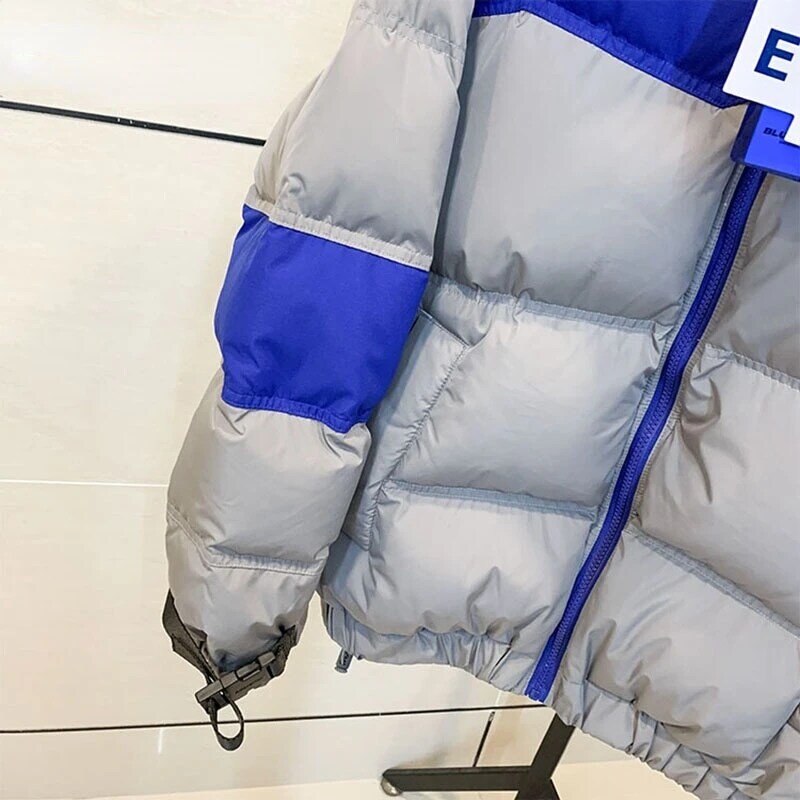 ADER-남성 및 여성 다운 재킷 1:1, 고품질 컬러 매칭 캐주얼 따뜻한 코트, 커플 후드 탑