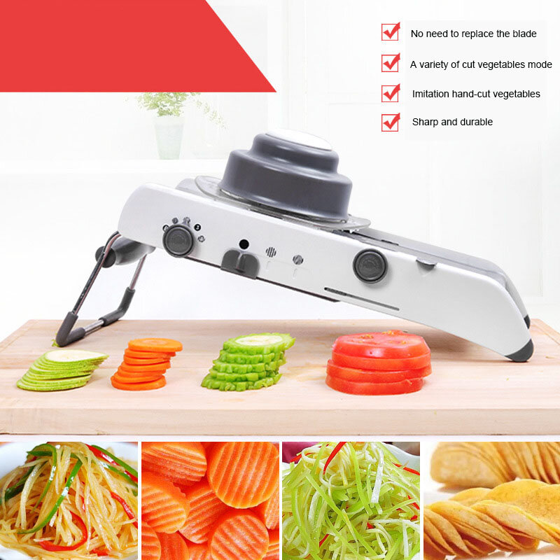 Mandoline Shredder For Cabbage Professional Stainless Steel Vegetable Cutter Kitchen Accessories Fruit Slicer Grater Peeler