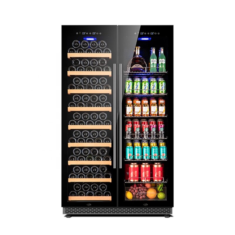 Коммерческий вертикальный холодильник высокого качества, Новый шкаф для напитков, холодильник для напитков