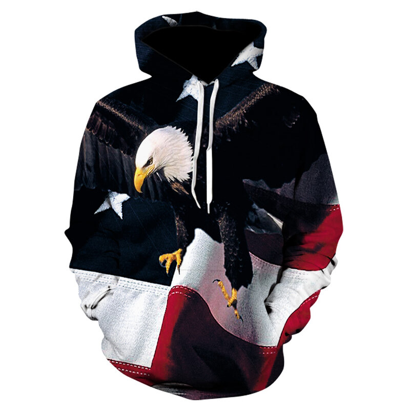 2022 nova bandeira americana impressão 3d hoodie moletom com capuz masculino e feminino casual moda esportes all-match streetwear harajuku estilo