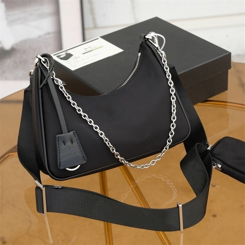 Underarm bag nylon cloth shoulder bag messenger bag three-in-one women's bag