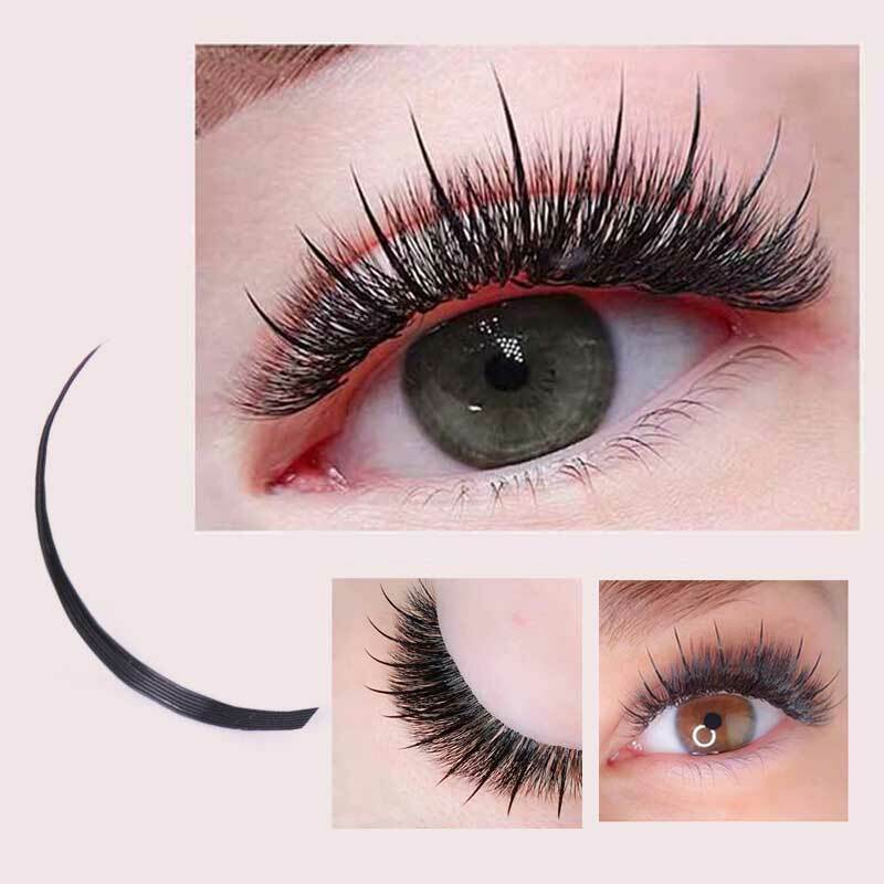 LUCKY LASHES A/M Shape Premade Fans Eyelash Extensions For Salon Individual eyelashes