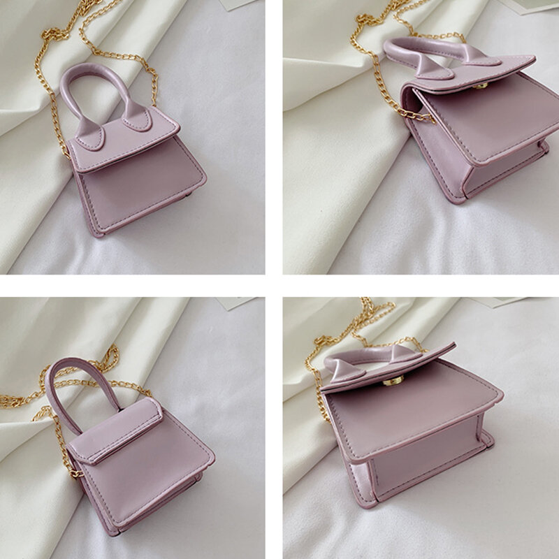 Mini sacs à main rétro Style coréen pour femmes, sacs à bandoulière carrés de marque de styliste