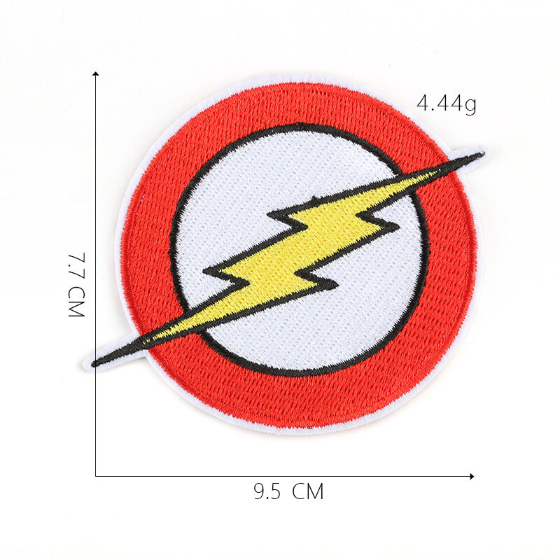 15 Pcs Cartoon Lightning Iron on toppe ricamate per cappello Jeans vestiti Sticker cucire fai da te Patch da stiro Applique Badge