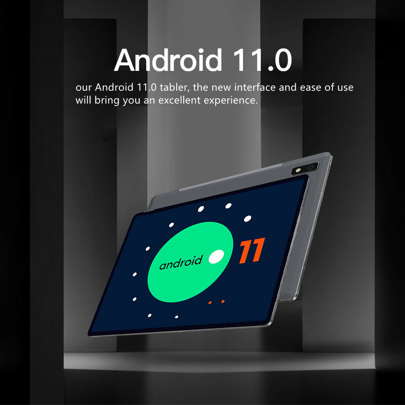 Tableta Tab 9 de 10,1 pulgadas, 12GB de RAM, 512GB de ROM, Android 11, ocho núcleos, red 5G, WIFI, SIM Dual, Google Play