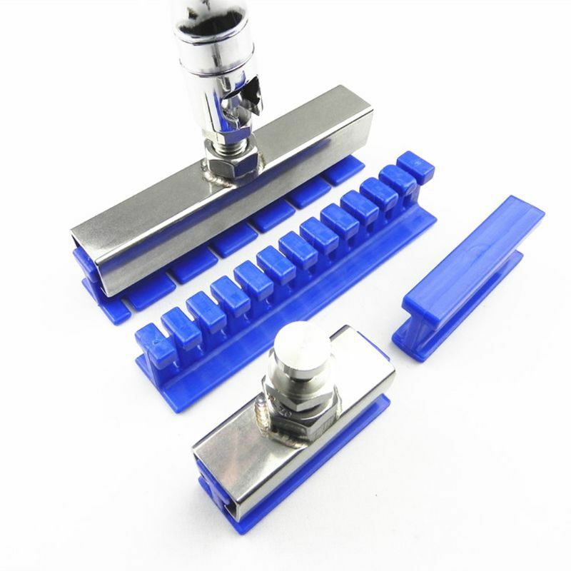 6 pçs ferramenta de substituição reparação dent carro universal paintless adesivo azul cola tabs ferramentas kit para ferramentas reparo do corpo dent automóvel
