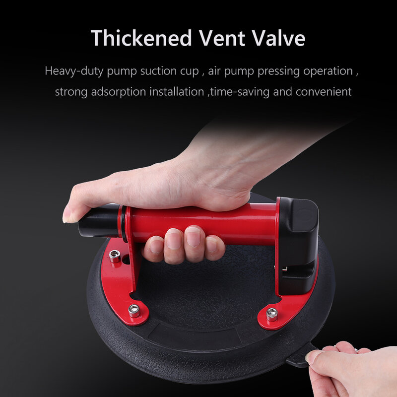 8 Inch  Hand Air Pump Vacuum Suction Cup 100kg Bearing Capacity Heavy Duty Vacuum Lifter for Granite Tile Glass Manual Lifting