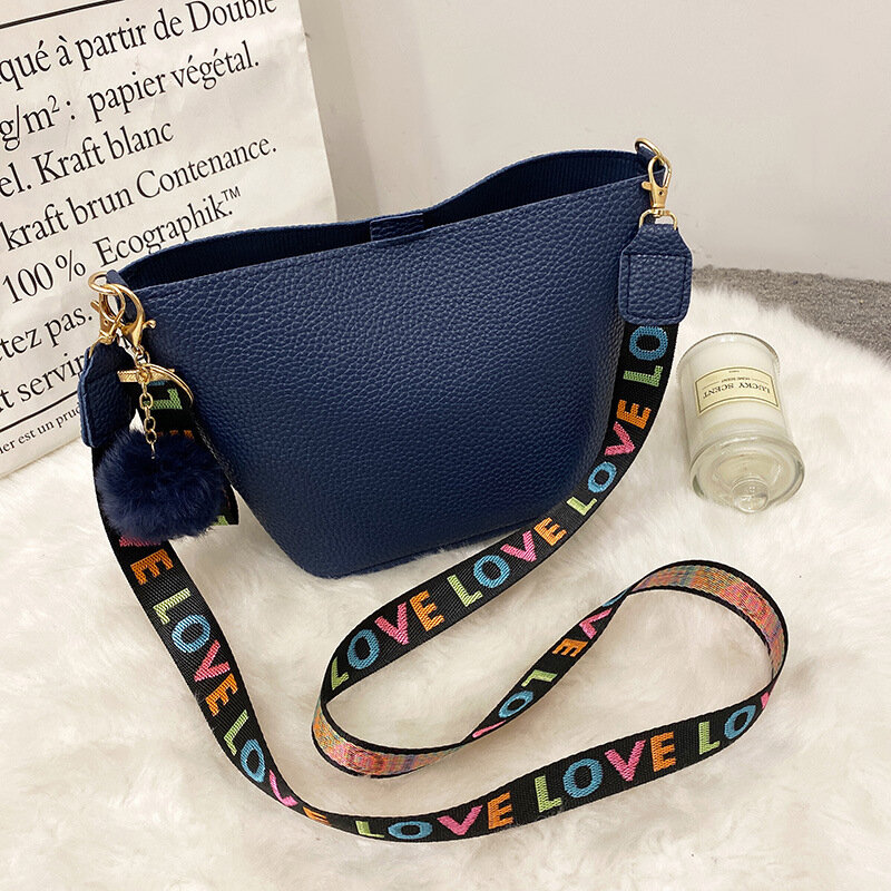 Mode Eenvoudige Schoudertas Casual Lychee Patroon Crossbody Tassen Voor Vrouwen Dames Designer Handtassen Dames Messenger Bags
