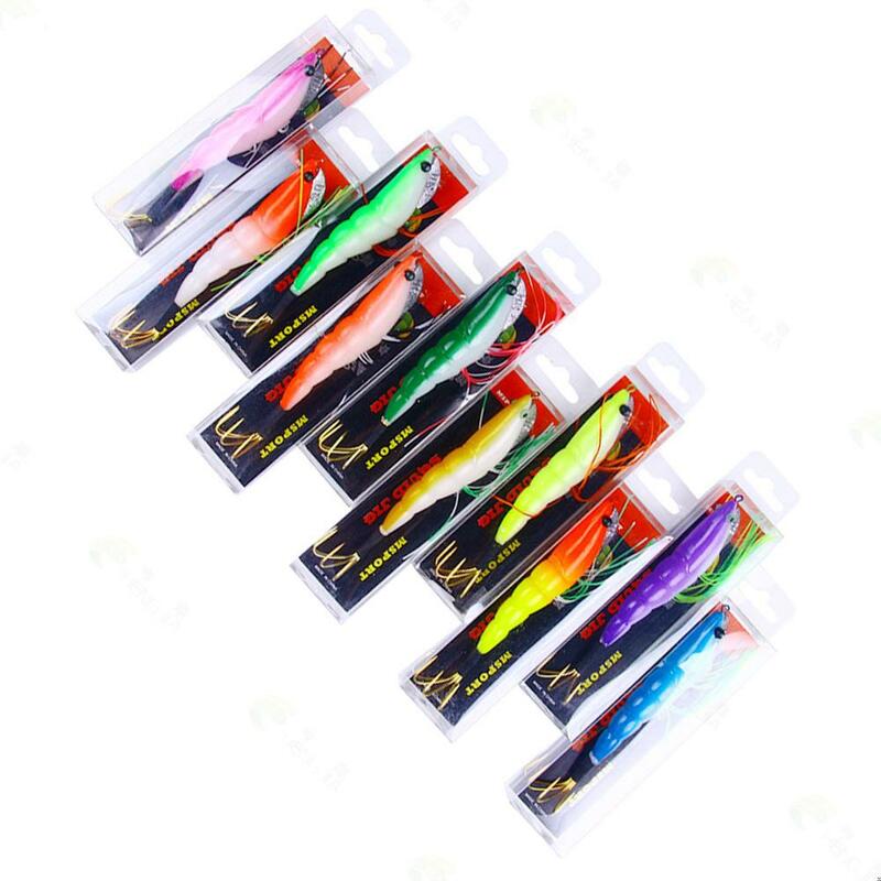 12cm/17.2g Fishing Bait 10 Color Simulated Shrimp Artificial Lure Fake Bait Fishing Gear Accessories