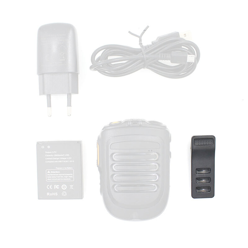 Originele Back Clip Voor Bluetooth Handheld Microfoon B01/B02 Terug Clip Vervanging Voor Zello/Realptt Walkie-Talkie accessoires