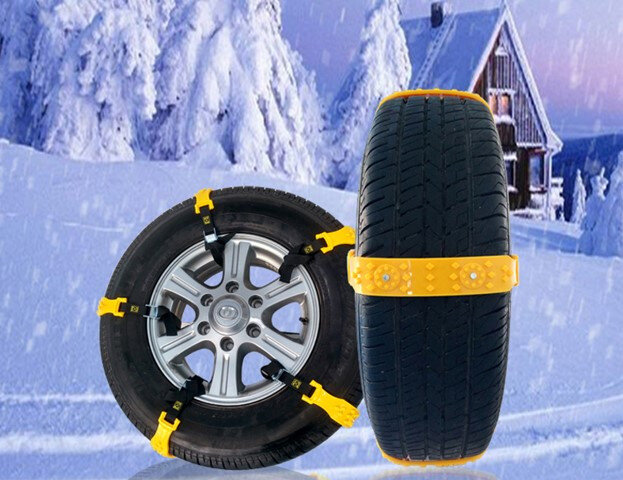10PCS Car Wheel Chains Auto Snow Chain Car Off-road Tires Anti-skid For Snow And Mud Relief For Car 2023 Accessories
