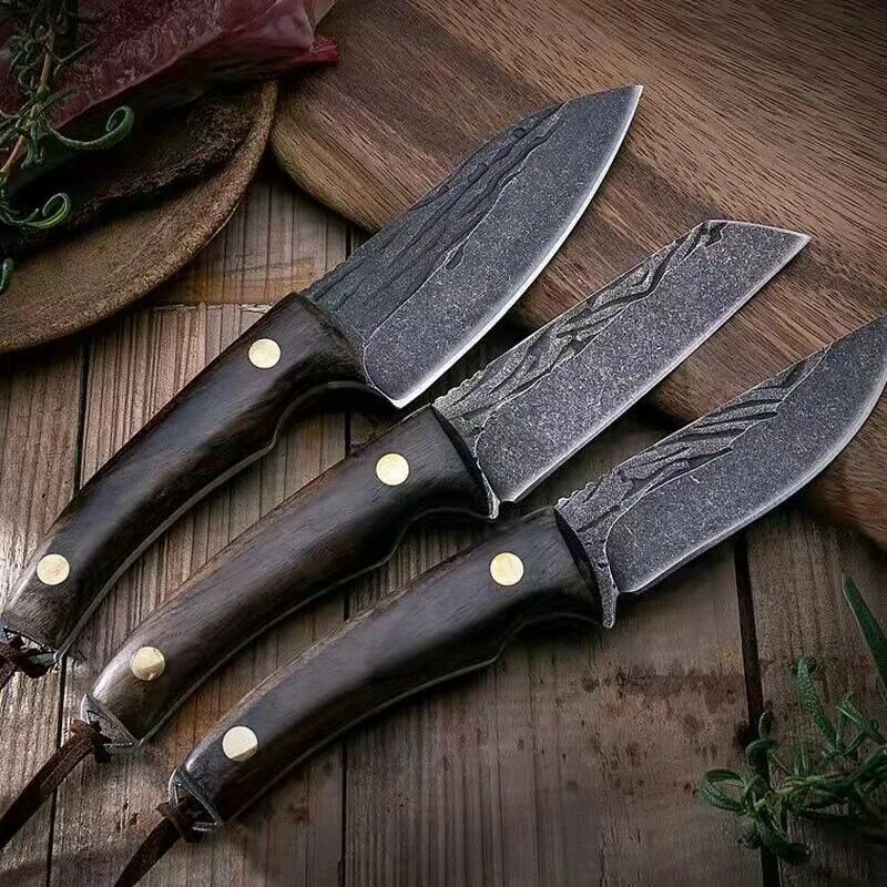 Cuchillo de acero inoxidable para deshuesar carne, cuchillo especial para matanza, cuchillo para fruta, cuchillo portátil para el hogar