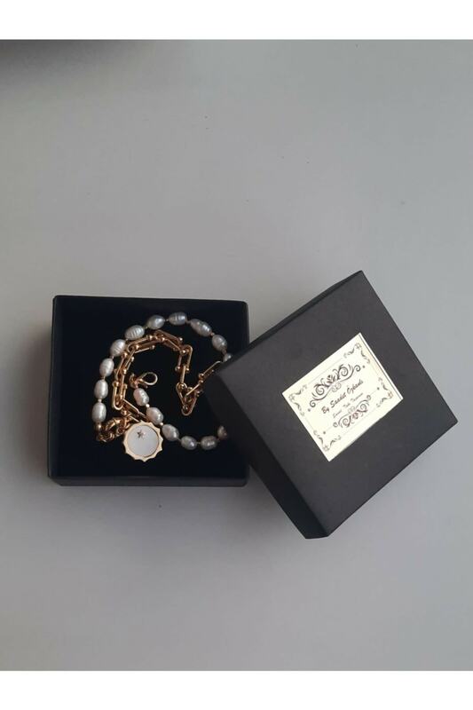 Tifany-collar de perlas de estilo cadena para mujer, producto de diseño de perlas reales de agua dulce, regalo de cumpleaños y San Valentín