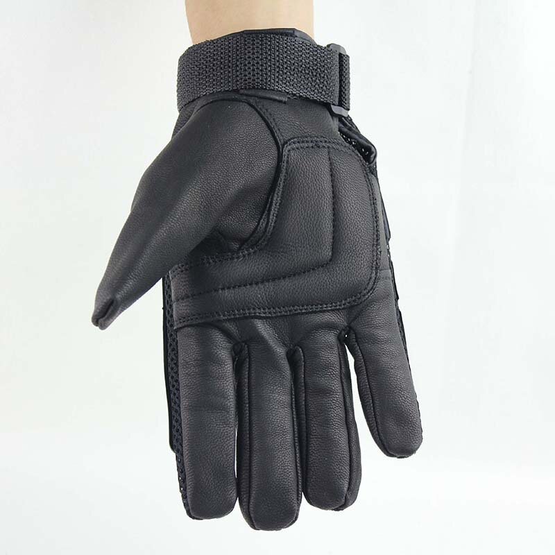 Guantes tácticos de concha dura de dedo completo para hombres, guantes de protección transpirables para deportes al aire libre, fuerzas especiales