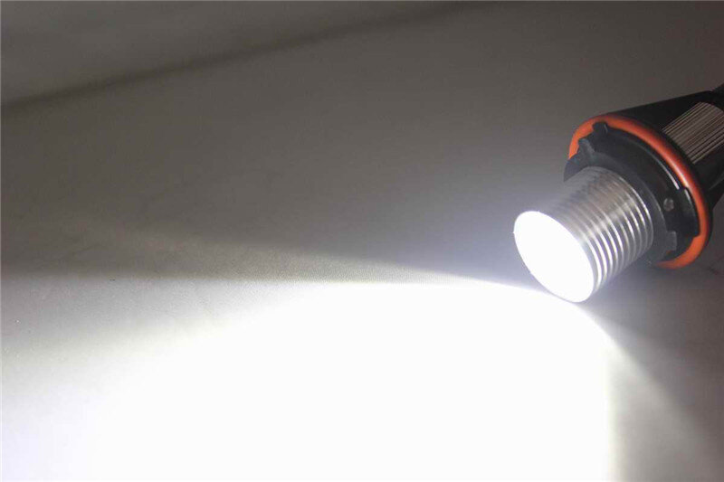 FSTUNING 12W E39 LED Angel Eyes Marker Scheinwerfer Lampen für BMW E39 X5 E53 E60 E61 E63 E64 E65 e66 E87 BMW Angel Eyes Birne