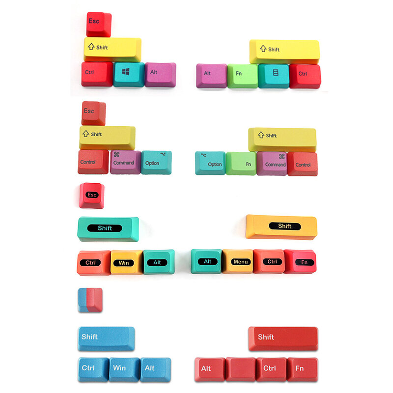 10 stücke Mechanische Tastenkappen Tastaturen Mechanische Tastatur Taste Schlüssel für Kirsche Modifikator Ersatz Keycap