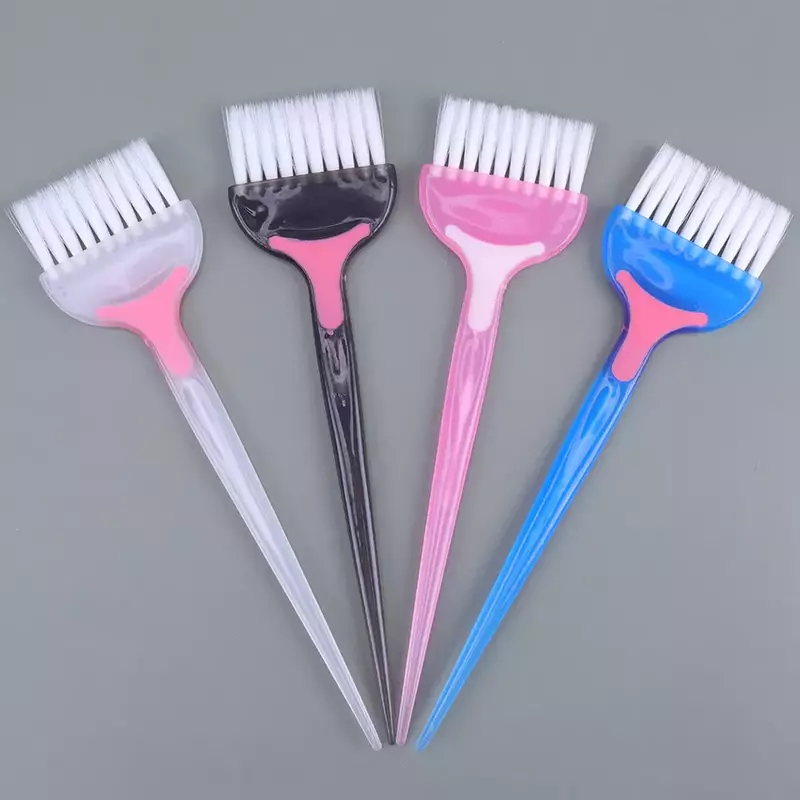 1PC Professional PP Handle Natural Hair Brushes Resin Fluffy Comb Barber Hair Dye Hair Brush Fashion Hairstyle Design Tool