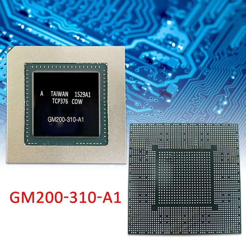 Placa gráfica high-end 980ti GM200-310-A1 chipset ic bga com bolas