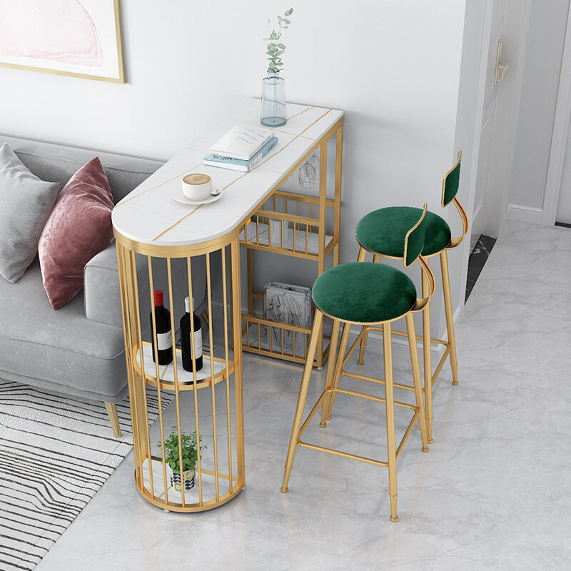 Lekka luksusowa nowoczesna konsola Marbre Sofa do salonu stoły Nordic Home żelazna Sofa meble stołowe dekoracja sypialni szafka
