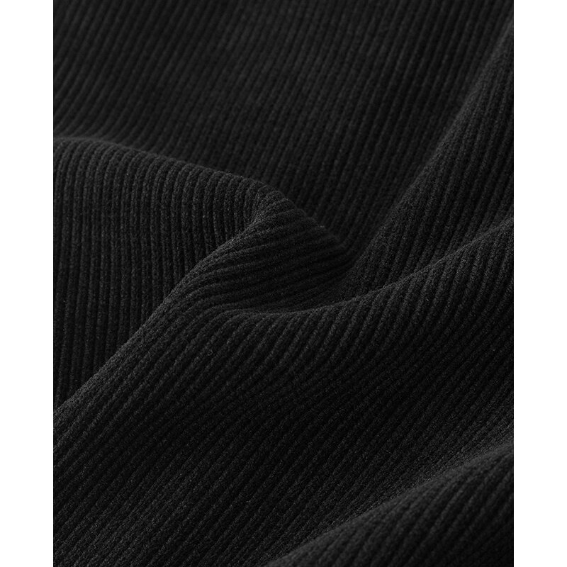 Toyouth-Pantalones gruesos de cintura elástica para mujer, pantalón holgado recto, bordado, a prueba de viento, cálido, elegante, informal, largo, invierno, 2022