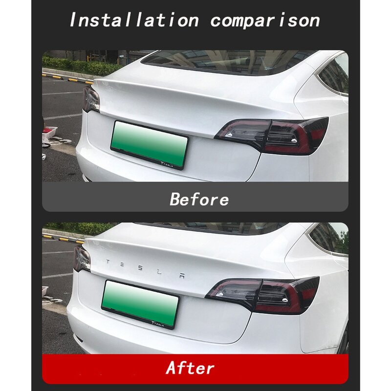 For Tesla model 3 model Y model S model X Car Back Trunk Logo Replacement Letters Sticker Replace alphabet Emblem Stickers