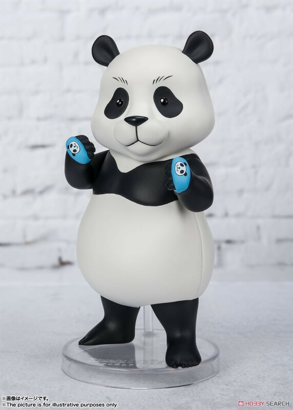 BANDAI asli Figuarts Mini Jujutsu Kaisen Panda Anime figur aksi PVC koleksi Model mainan lengkap