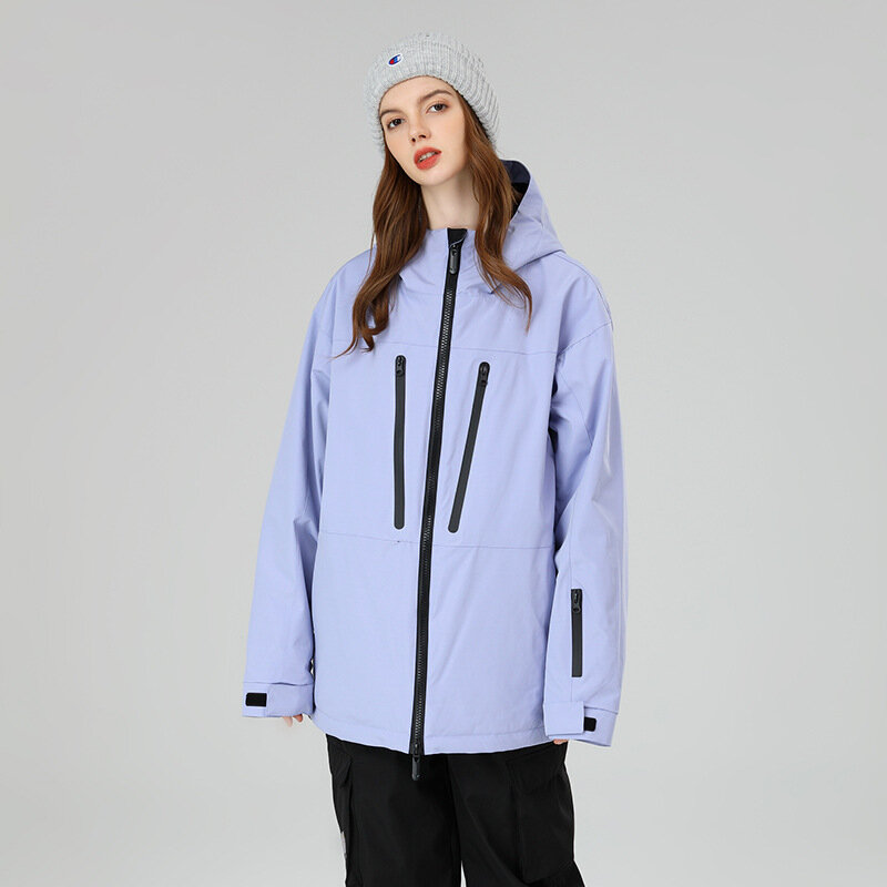 Searipe แจ็คเก็ตสกีผู้หญิง, ระบายอากาศได้ดีกันน้ำเสื้อผ้ากันความร้อนชุดกันลมให้ความอบอุ่นในฤดูหนาวเสื้อโค้ทหิมะอุปกรณ์กลางแจ้ง