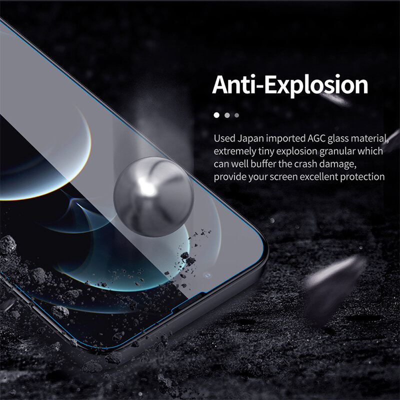 Suporte de vidro temperado 4 peças HD para iPhone 11 12 13 Pro Max iPhone X XR 7 8 Plus 6S 5S 4S Mini Xs Max SE 2020 Proteger filme de vidro
