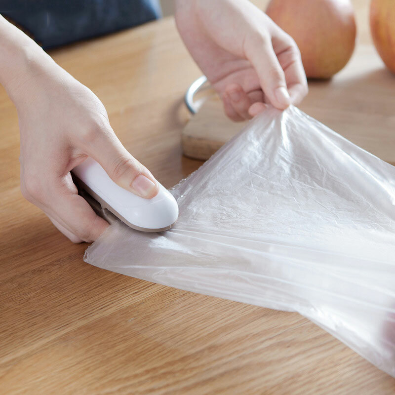 Xiaomi Mijia najlepszy przenośny Mini uszczelniania maszyn gospodarstwa domowego zgrzewarka Capper żywności Saver dla plastikowych toreb pakiet Mini gadżety