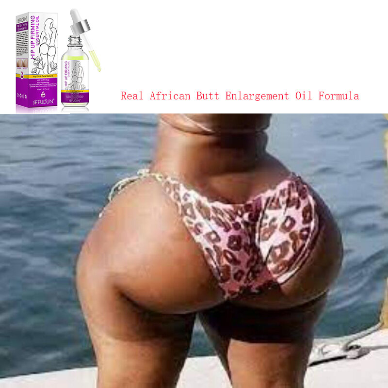 30 ml Africa occidentale natica esercizio culo ingrandimento olio aumento del seno fianchi ingrandisci le cellule di grasso dell'anca ottieni culo più grande camminando