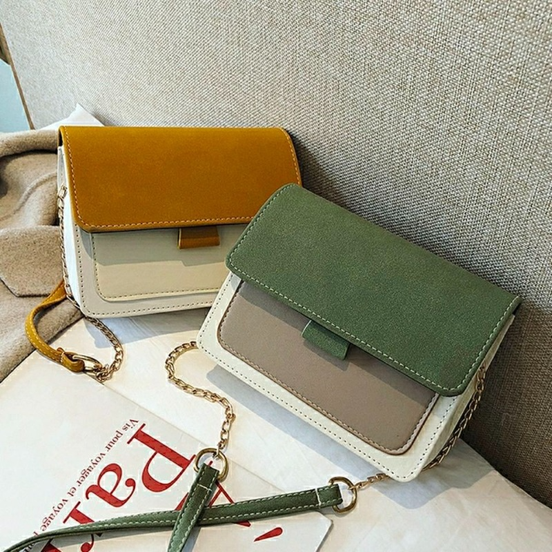 MBTI – sac à bandoulière cousu de luxe polyvalent pour femmes, sacoche carrée à chaîne Simple, été 2022, livraison gratuite
