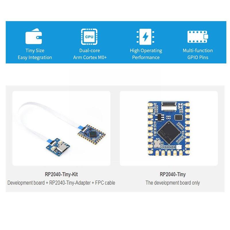 RP2040-Tiny Micro Development Board 8 Programmable I/O (PIO) State Machines For Custom Peripheral Support C3Z8