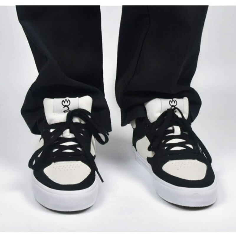 Joiint Suede wysokie sportowe buty na deskorolkę dla mężczyzny zimowe skórzane Baskeball Sneaker moda antypoślizgowe obuwie codzienne