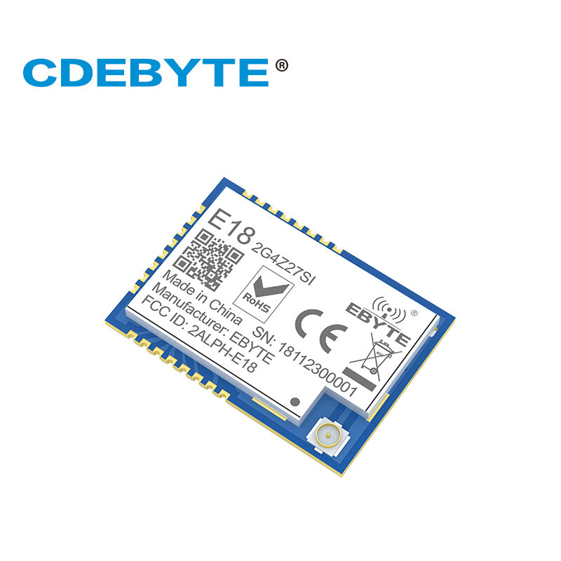 Zigbee – Module émetteur-récepteur sans fil CC2530 PA CC2592, E18-2G4Z27SI Ghz, 2.4 mW, IoT uhf, 27dbm, 500 ghz, 2.4