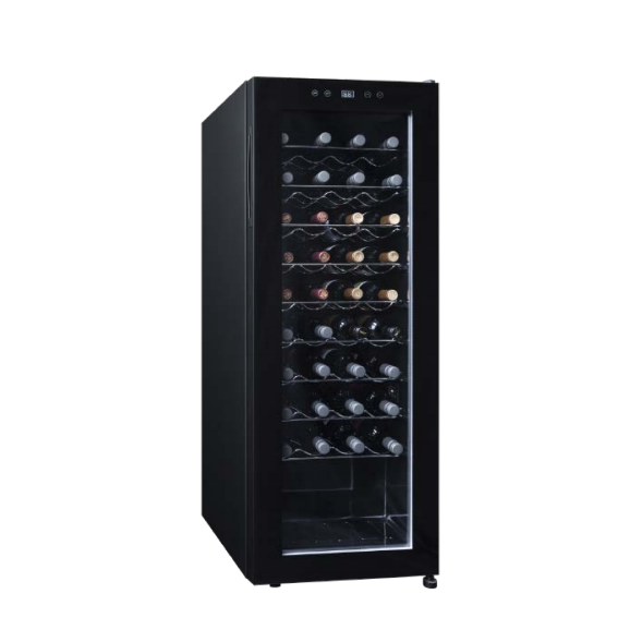 40 Bottles hot sale wine display cooler cold drink refrigerators