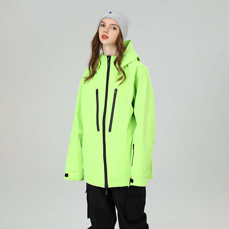 Searipe แจ็คเก็ตสกีผู้หญิง, ระบายอากาศได้ดีกันน้ำเสื้อผ้ากันความร้อนชุดกันลมให้ความอบอุ่นในฤดูหนาวเสื้อโค้ทหิมะอุปกรณ์กลางแจ้ง