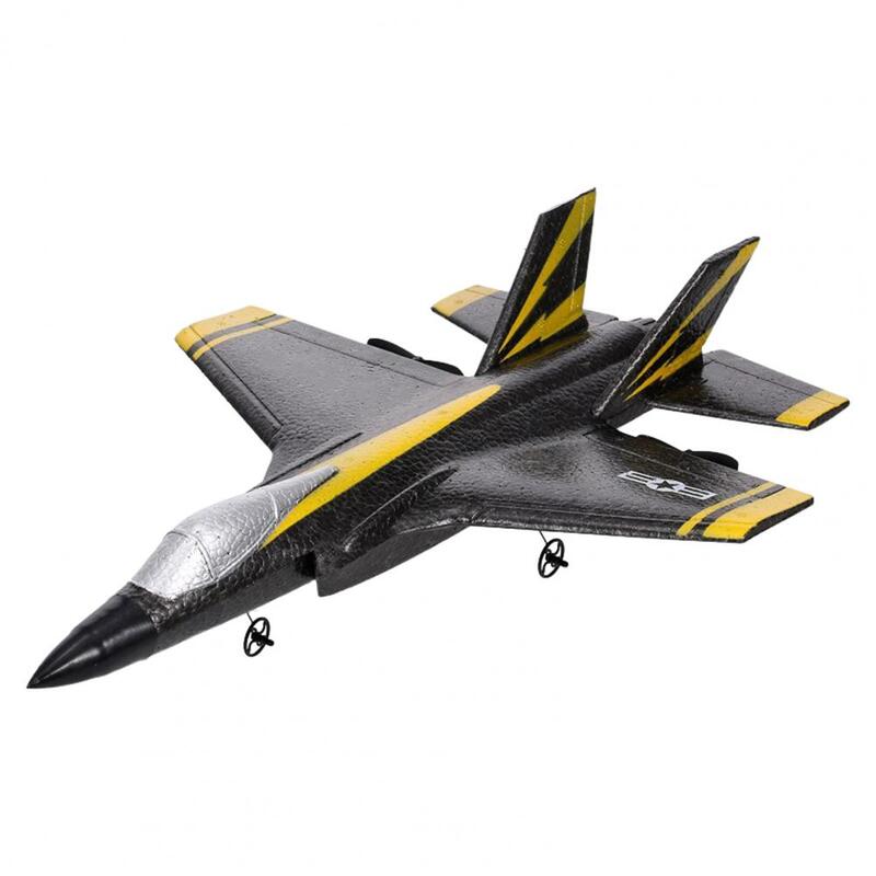 Glider Airplanes RC Glider Plane Fixed Wing 2-Channel 6-axis Gyroscope Model Remote Control Aircraft Landing Birthday Gift