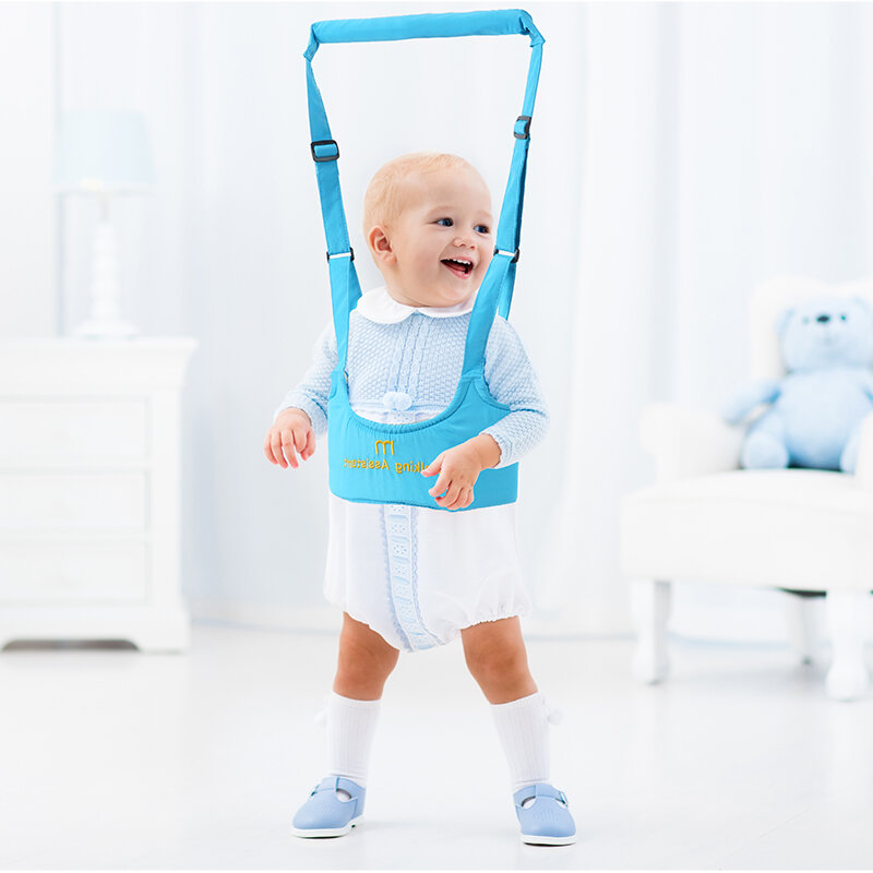 Nova chegada do bebê walker, arnês do bebê assistente da criança trela para crianças aprendendo andando cinto de segurança da criança novo