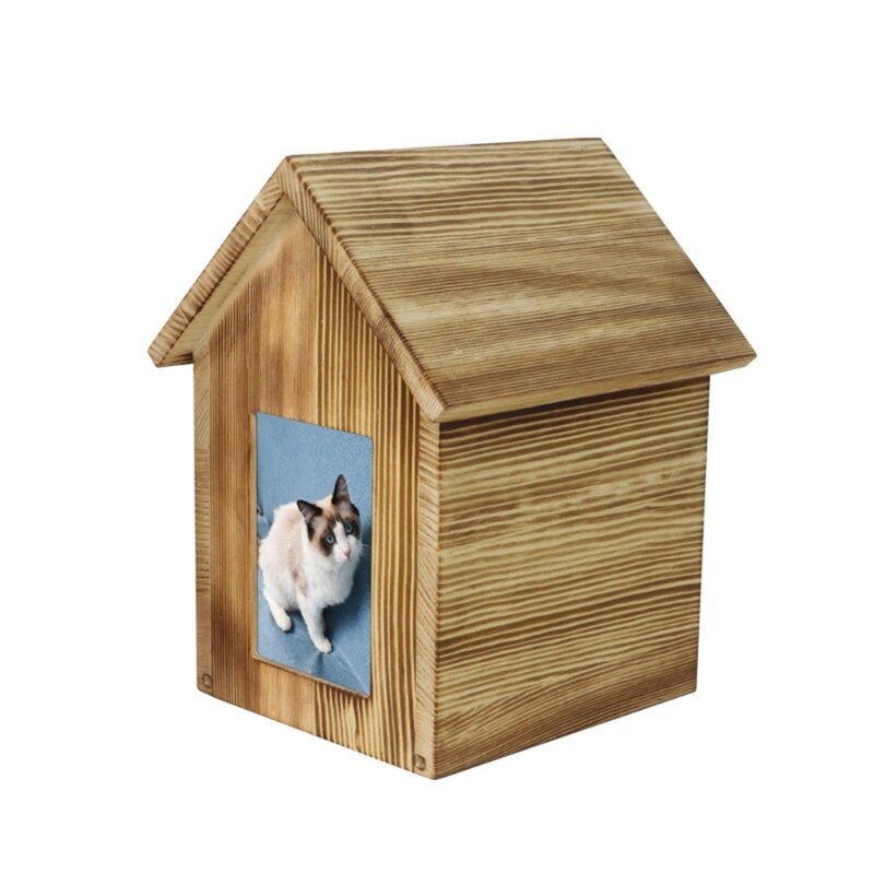 Pet Urn Dog Urns Ashes Loss Gifts Memorial Picture Frame  Funerary Caskets G6KA