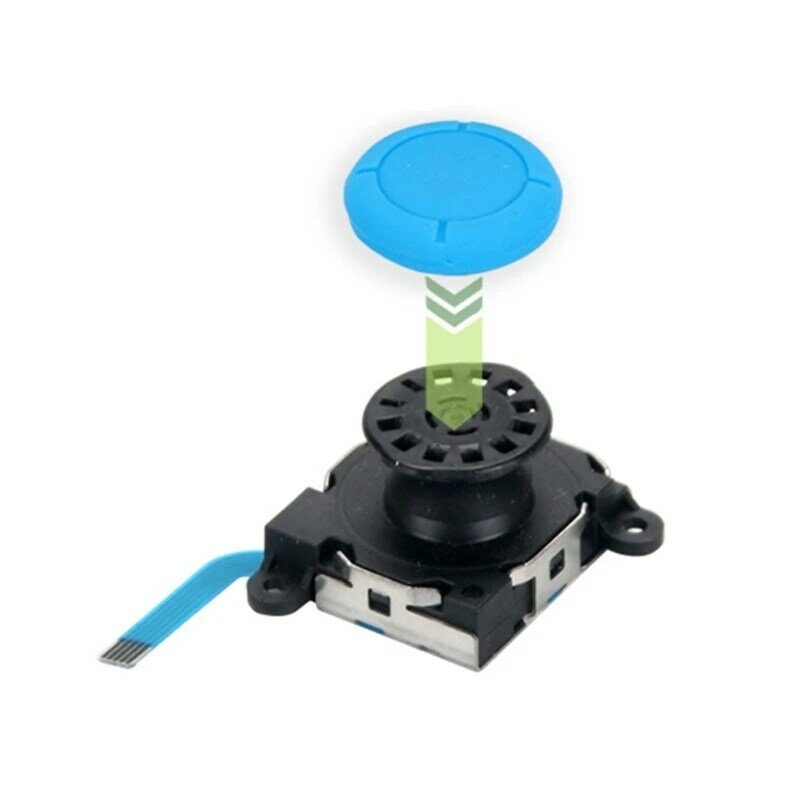 1 Pair for NS OLED Cushioned Cover Joystick Cover Caps
